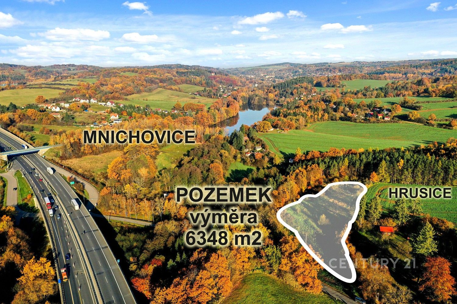 Louka, 6 348 m²