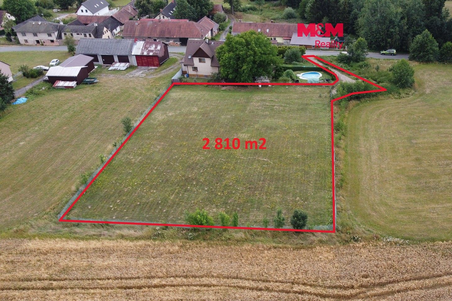 Pozemky pro bydlení, Okrouhlice - Chlístov, okres Havlíčkův Brod - 1
