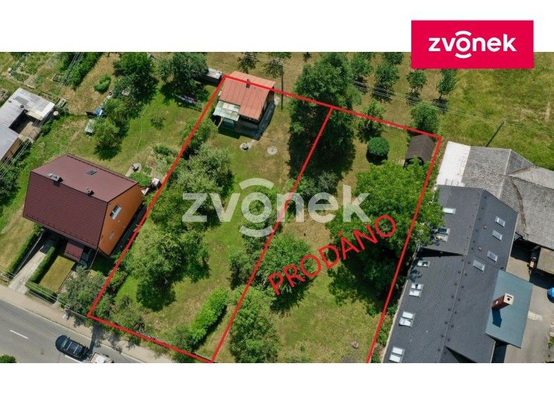 Pozemky pro bydlení, Hvozdenská, Zlín, 813 m²
