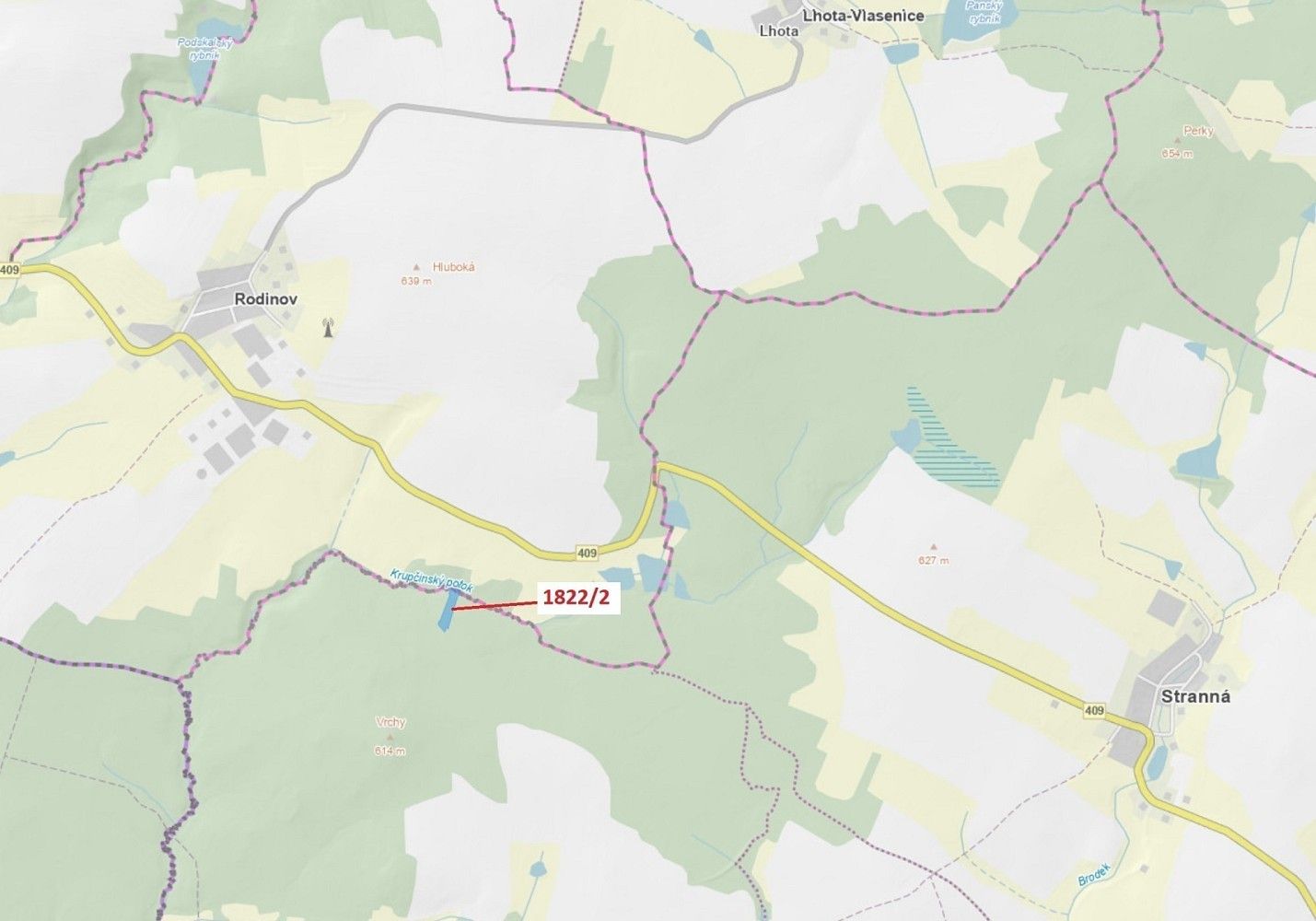Les, 5 108 m²