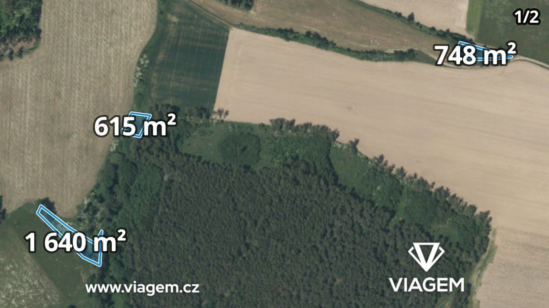 Zemědělské pozemky, Předslavice, okres Strakonice, Jihočeský kraj - 1