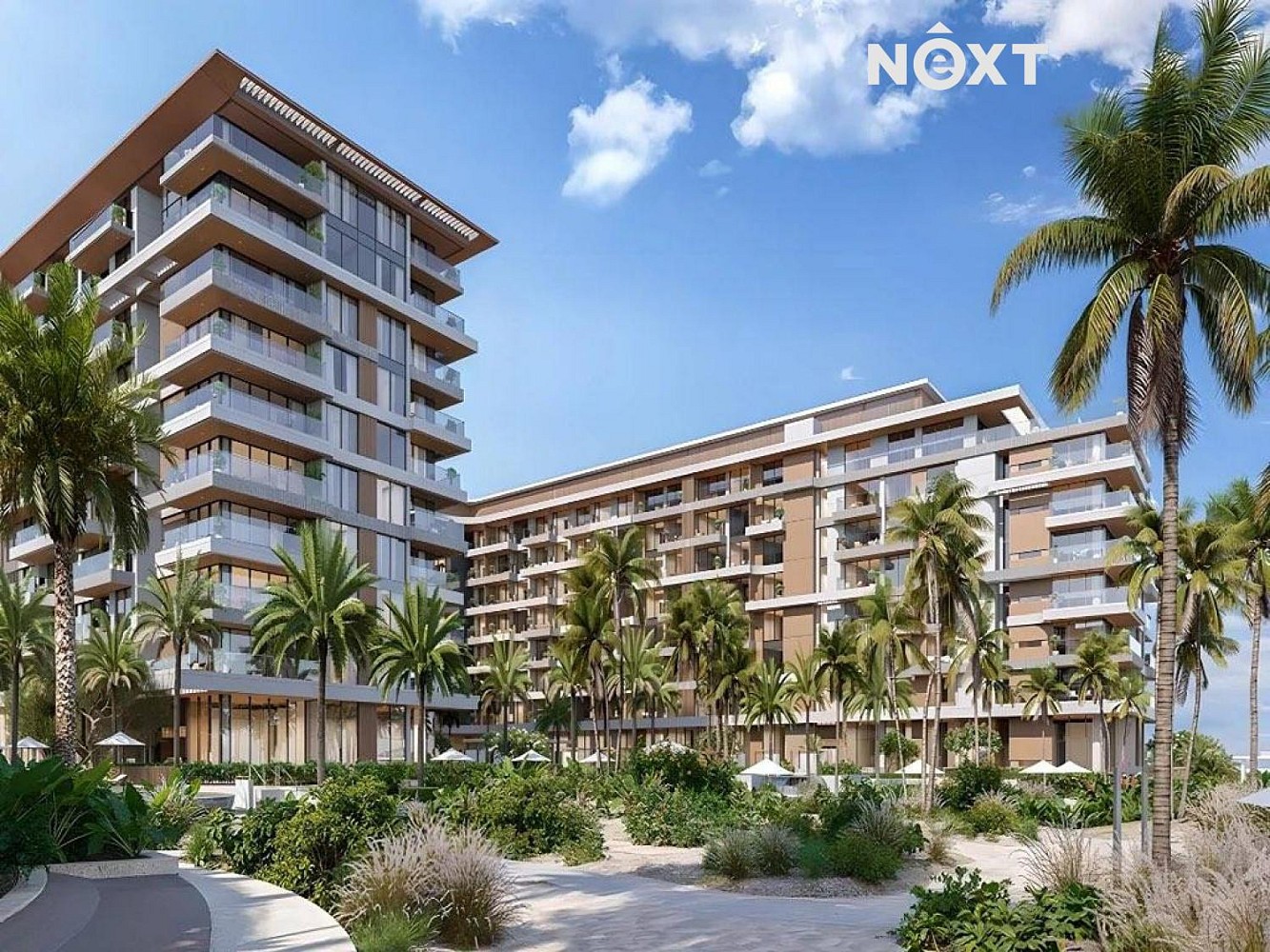 1+kk, Al Marjan Island, Spojené arabské emiráty, 58 m² - 1