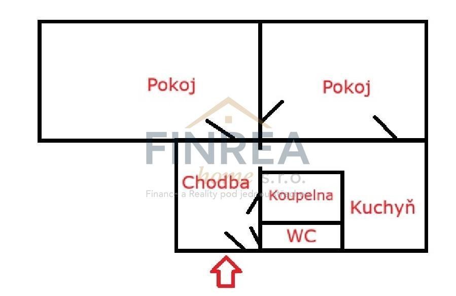 Prodej byt - Most, 434 01