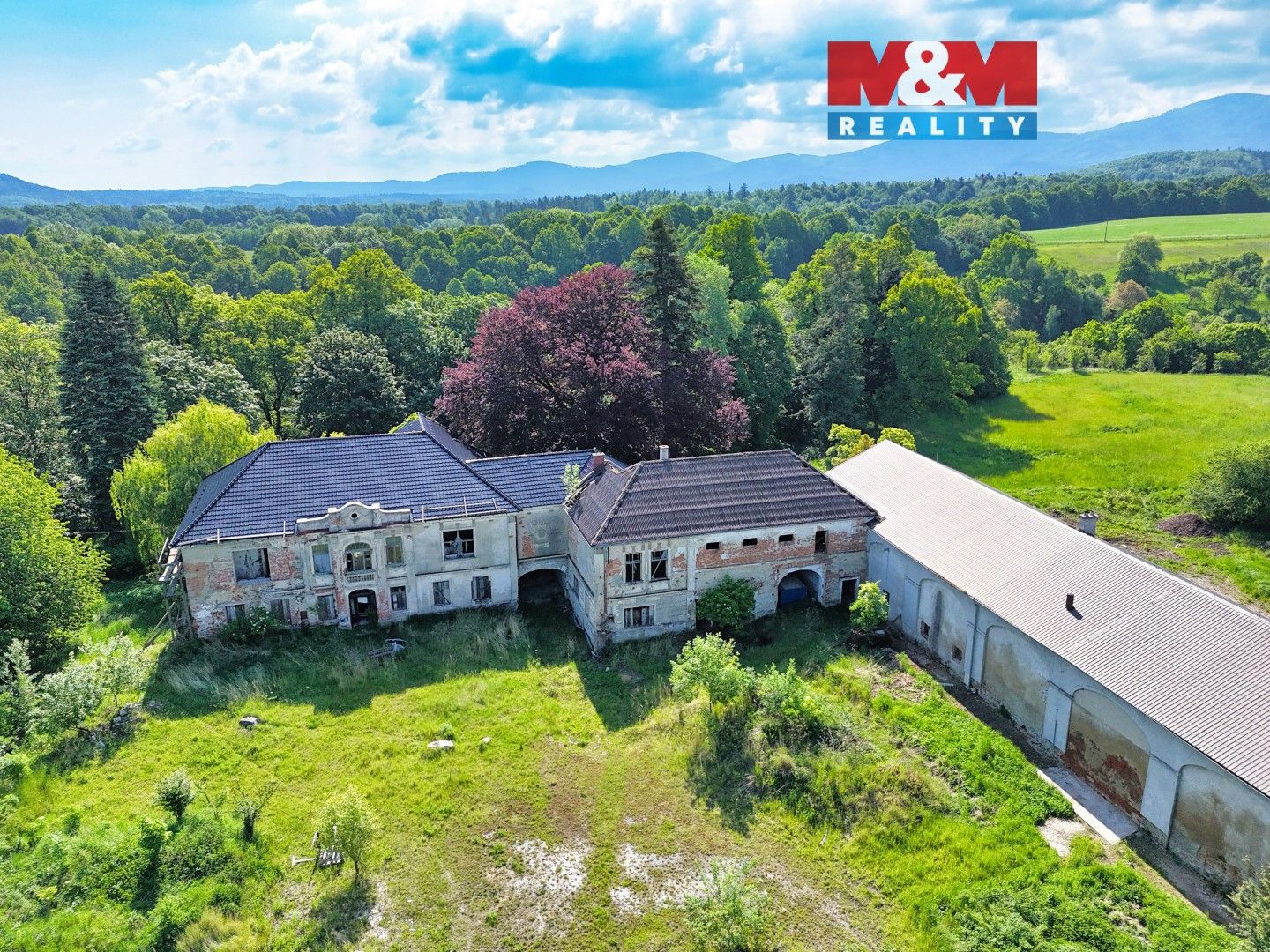 Památky, Tomíkovice, Žulová, 1 400 m² - 1