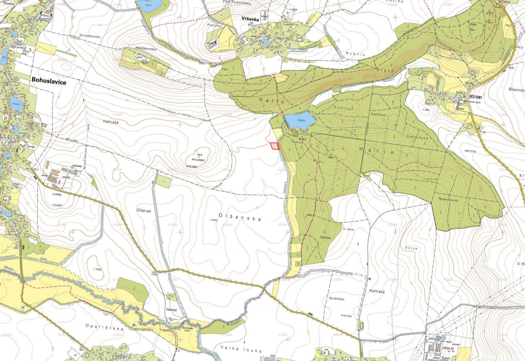 Prodej zemědělský pozemek - Bohuslavice