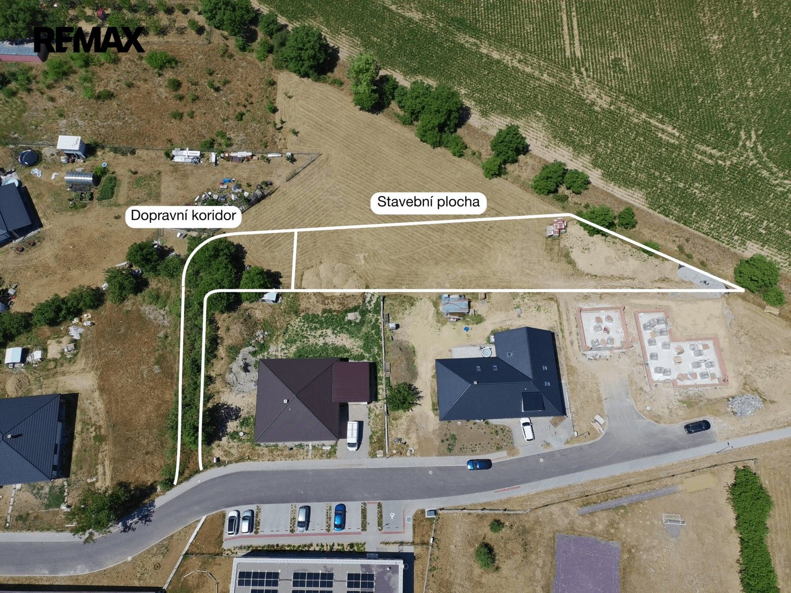 Pozemky pro bydlení, Želetice, 1 514 m² - 2