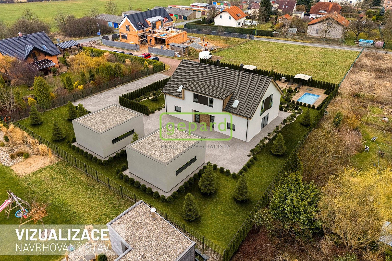Pozemky pro bydlení, Mníšek pod Brdy, 1 653 m² - 2