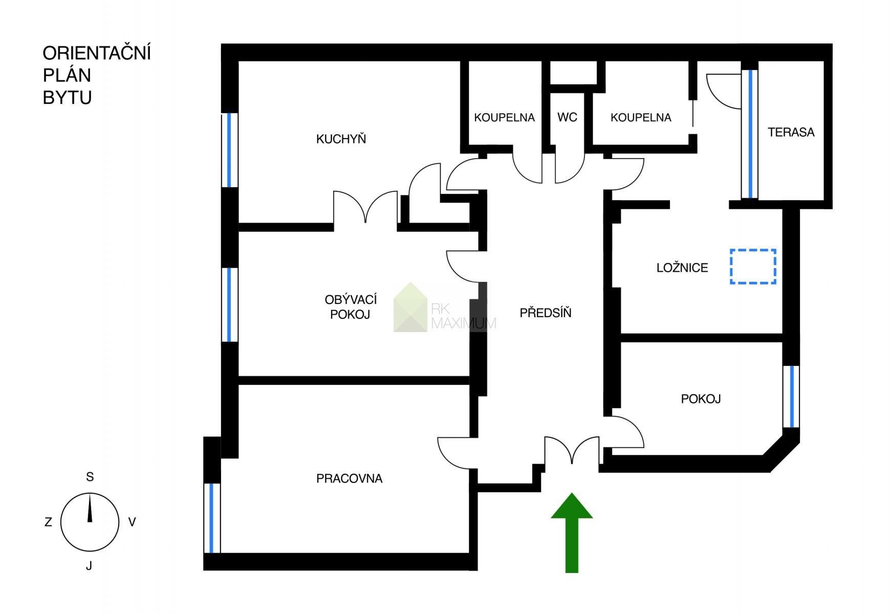 4+1, Evropská, Praha, 142 m² - 2