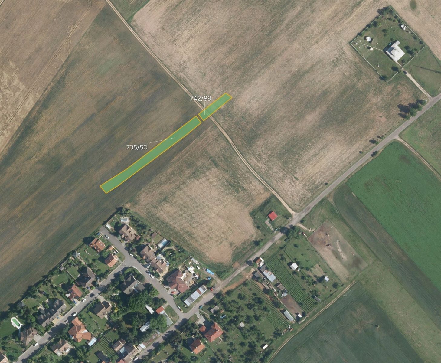 Zemědělské pozemky, Kuchařovice