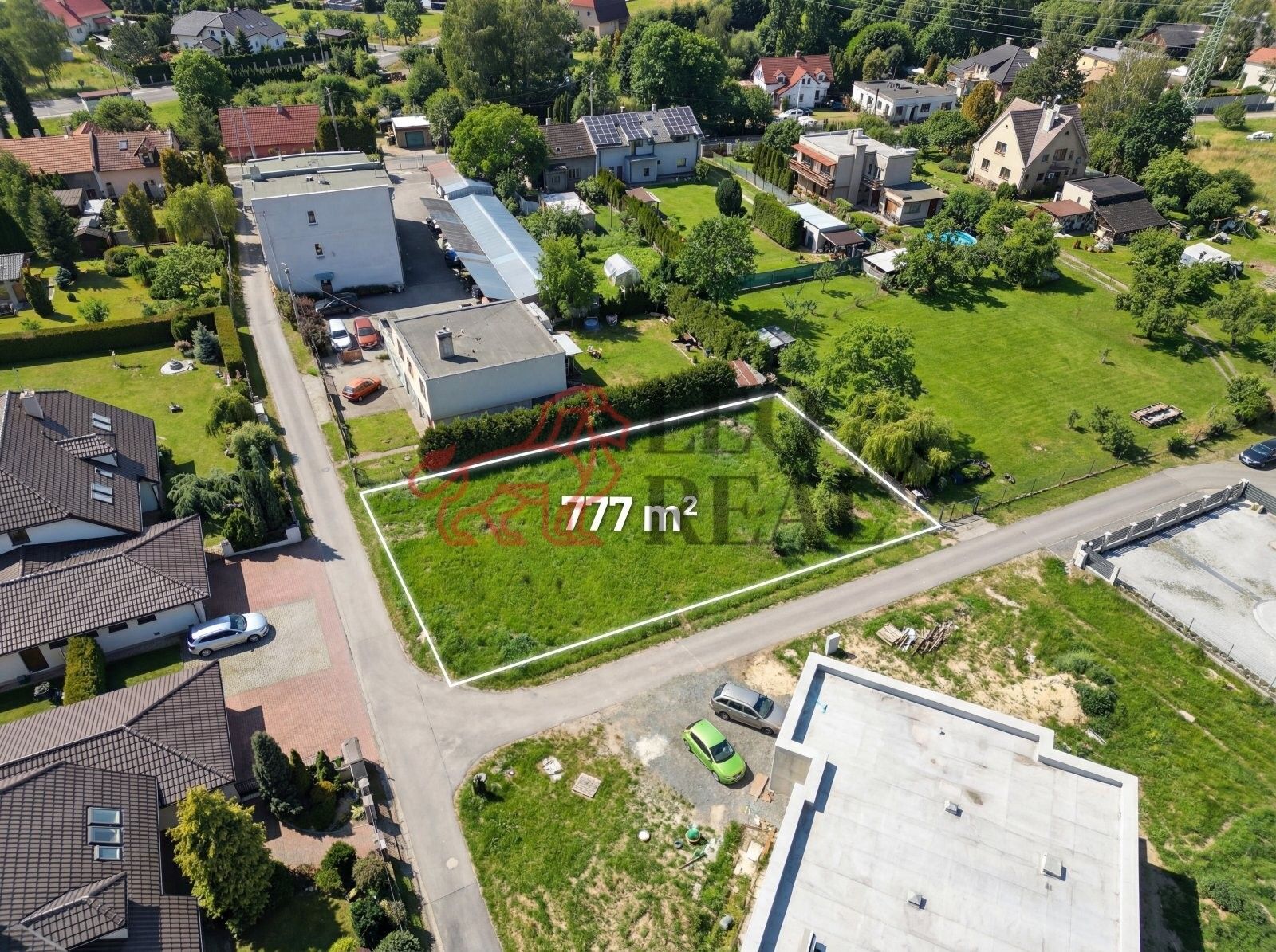 Pozemky pro bydlení, Adamcova, Ostrava, 777 m²