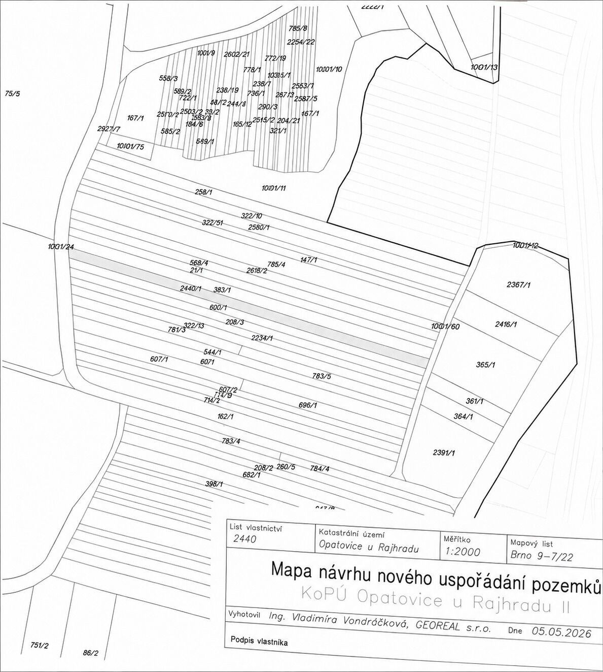Zahrada · 1 564 m² · U Hřiště, Opatovice - 4