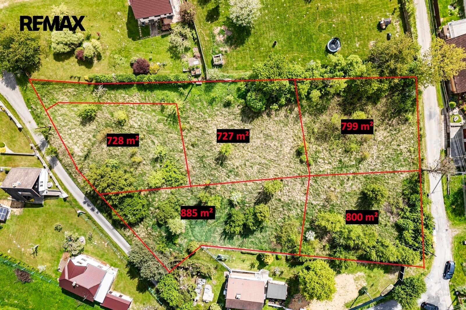 Pozemky pro bydlení, Vlastějovice Budčice, 800 m² - 2