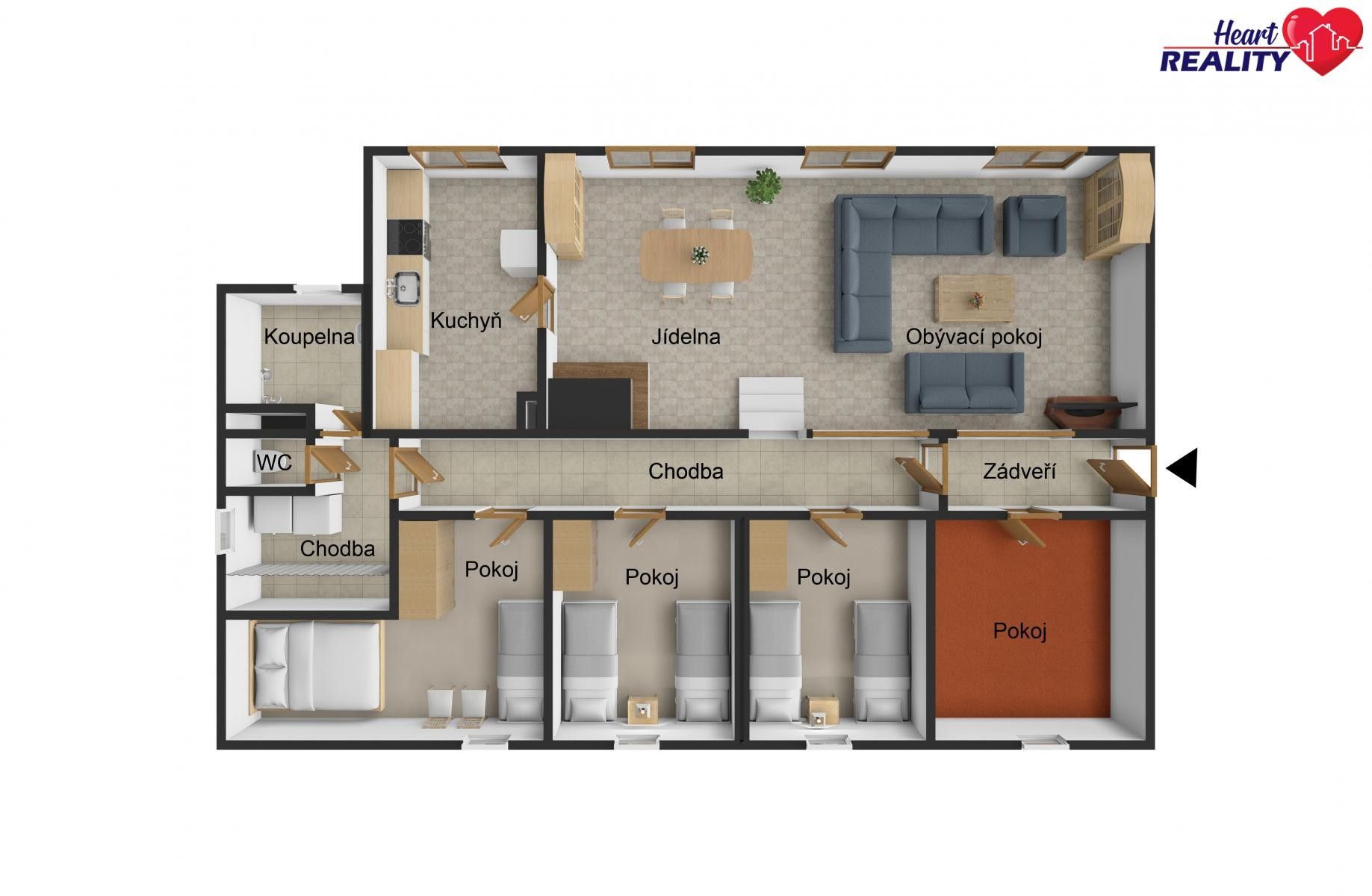 Prodej chata - Zálužné, Vítkov, 178 m² - 5