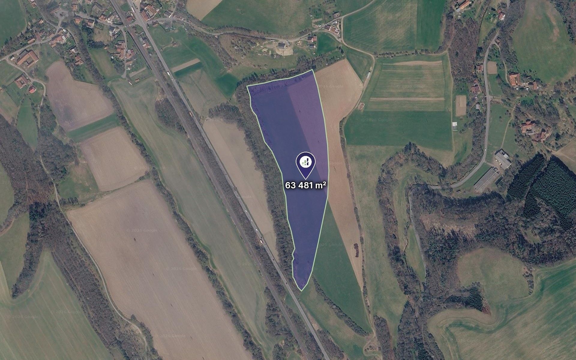Zemědělský pozemek, 63 481 m²