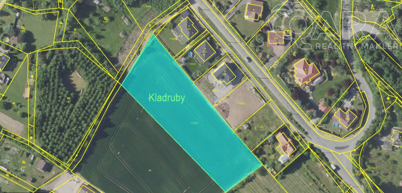 Prodej pozemek pro bydlení - Kladruby, 5 m²