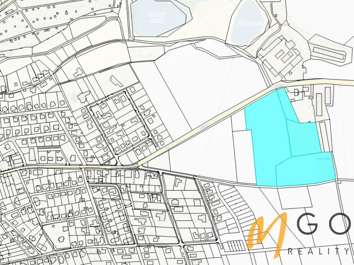 Prodej pozemek - Vlkov, Litomyšl, 40 639 m² - 5