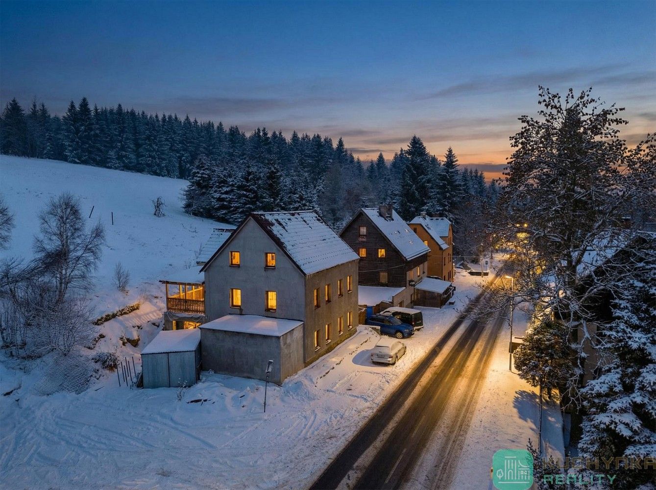 Prodej rodinný dům - Loučná pod Klínovcem - Loučná, okres Chomutov, Ústecký kraj, 183 m² - 2