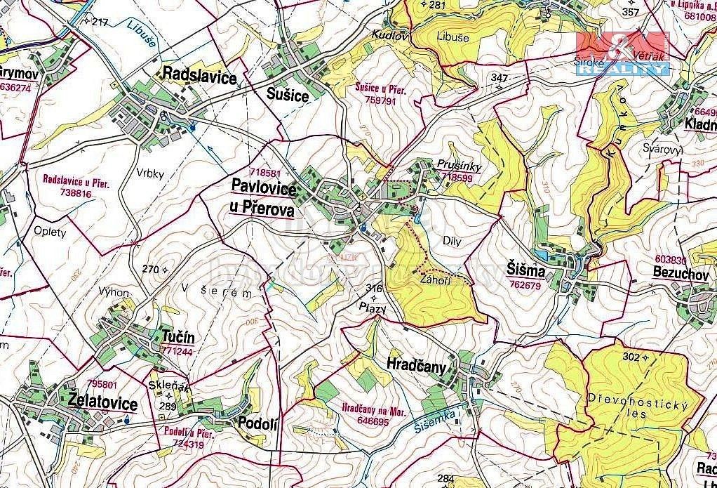 Prodej zemědělský pozemek - Pavlovice u Přerova, okres Přerov, Olomoucký kraj - 5