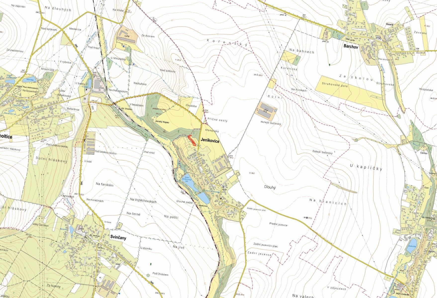 Prodej louka - Jeníkovice - 2