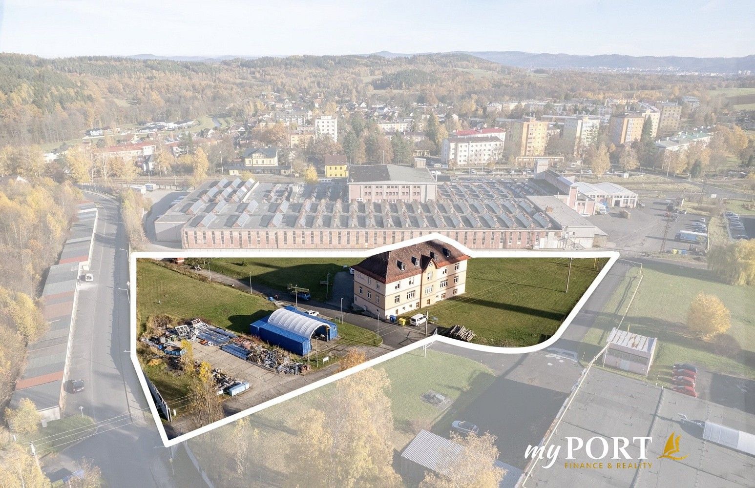 Prodej sklad - Nová Role, okres Karlovy Vary, Karlovarský kraj, 1 088 m² - 1
