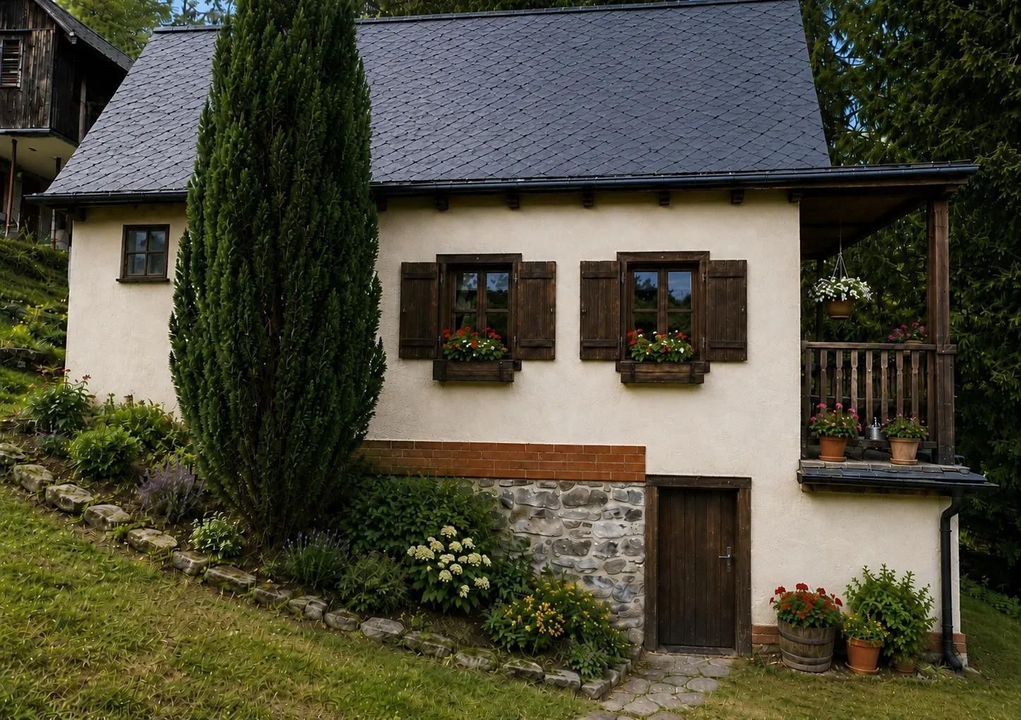 Chaty, Olšany, 40 m² - 1