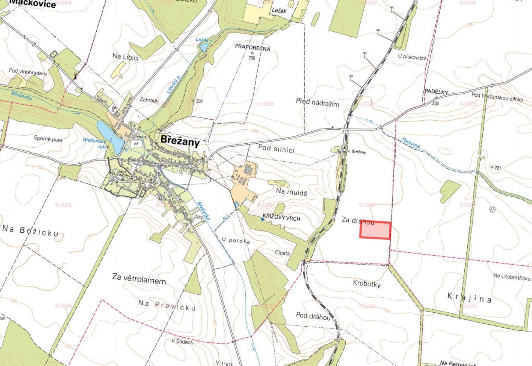 Prodej zemědělský pozemek - Břežany