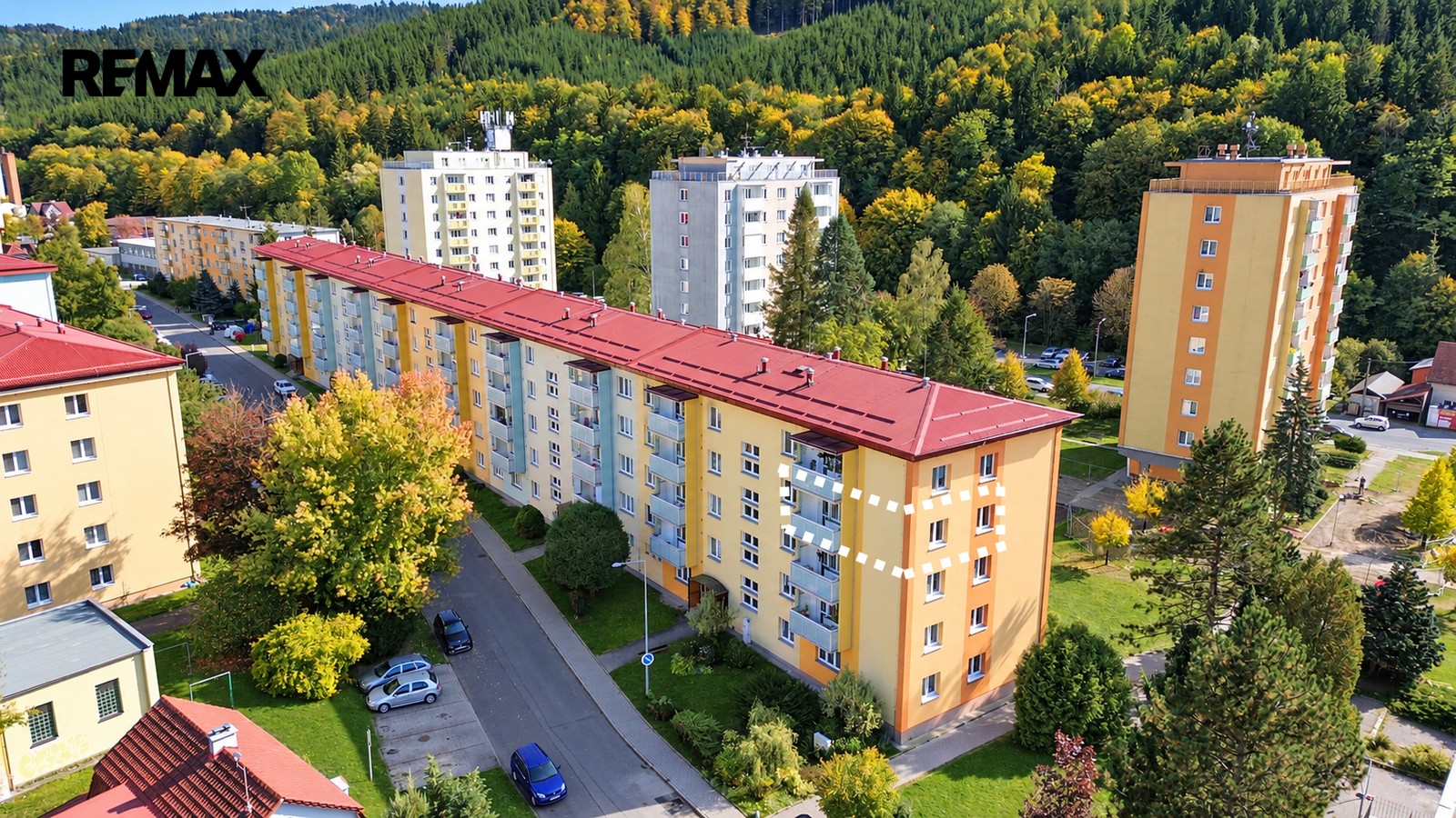 3+1, Stará cesta 1781, Vsetín, 60 m² - 1