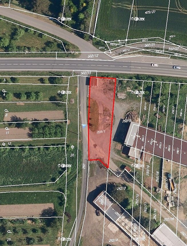 Prodej komerční pozemek - Milotice nad Bečvou, okres Přerov, Olomoucký kraj - 2
