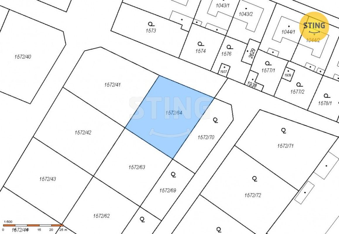 Prodej pozemek pro bydlení - Kladruby, Chlumec nad Cidlinou, 1 m²