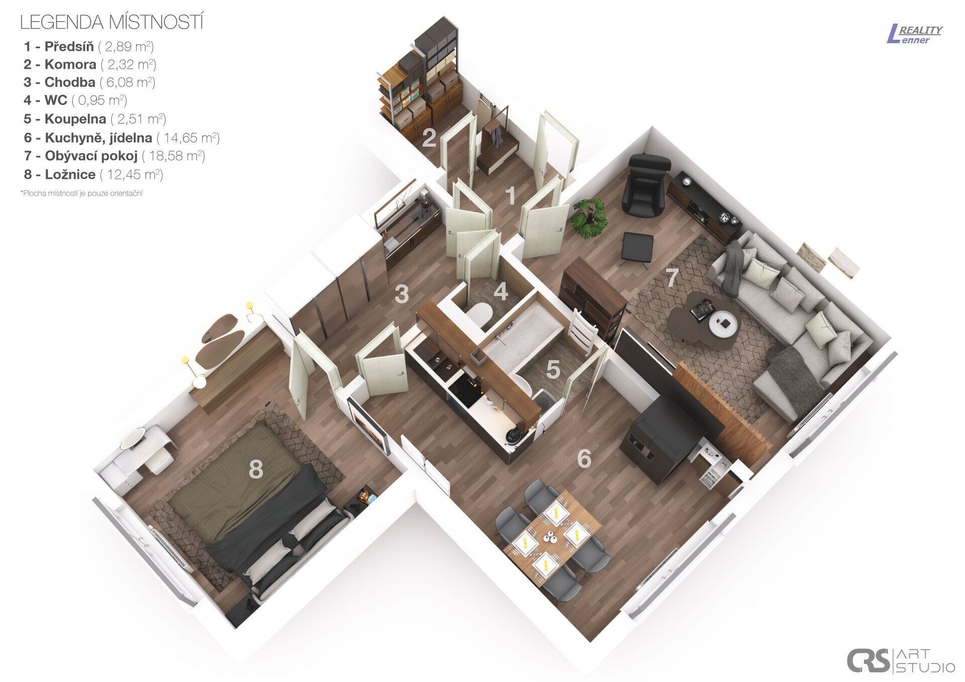 Pronájem byt 2+1 - Jana Drdy, Příbram, 62 m²