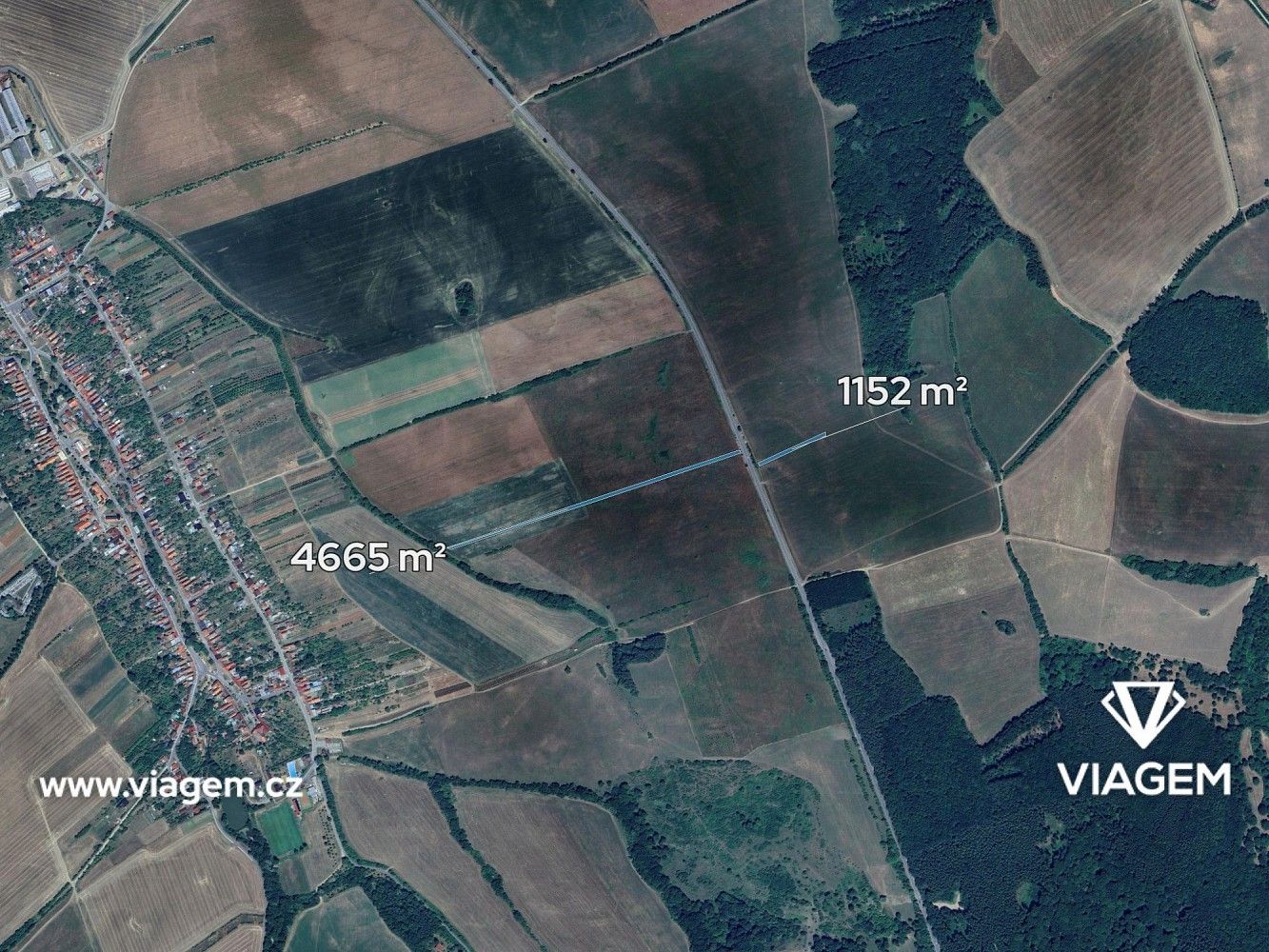Prodej zemědělský pozemek - Horní Němčí, okres Uherské Hradiště, Zlínský kraj - 2