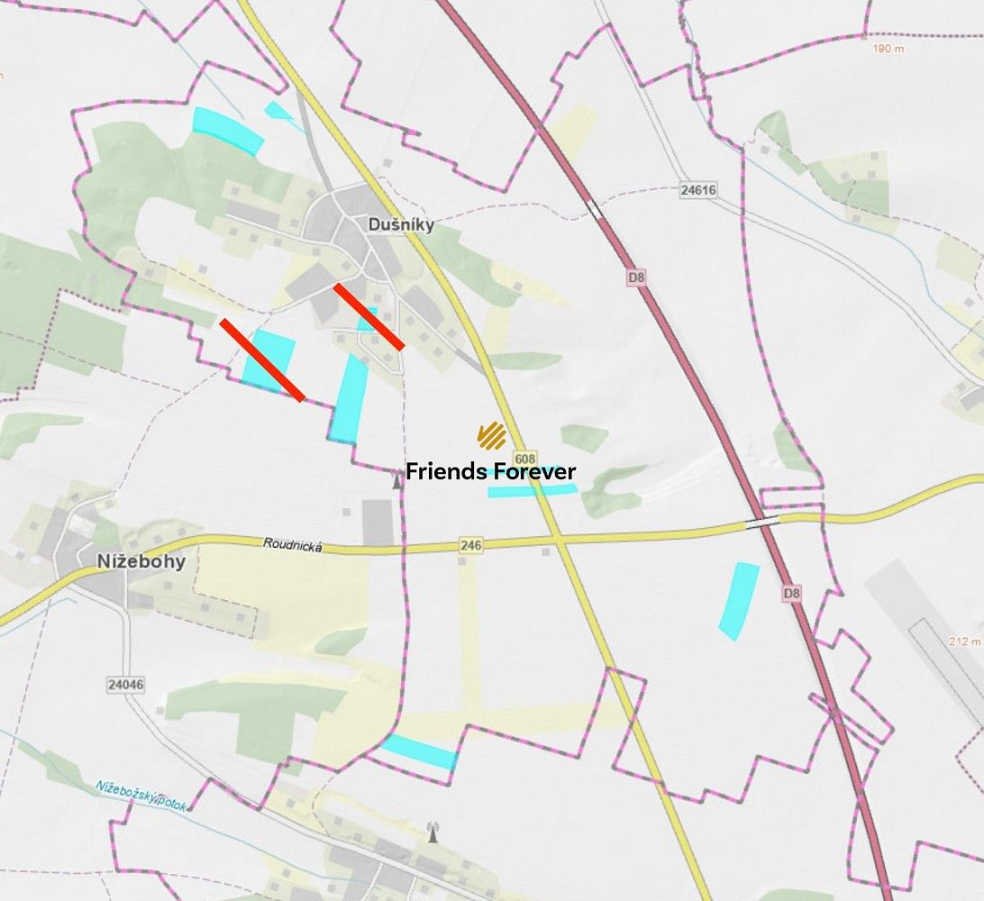 Zemědělské pozemky, Dušníky, okres Litoměřice - 1