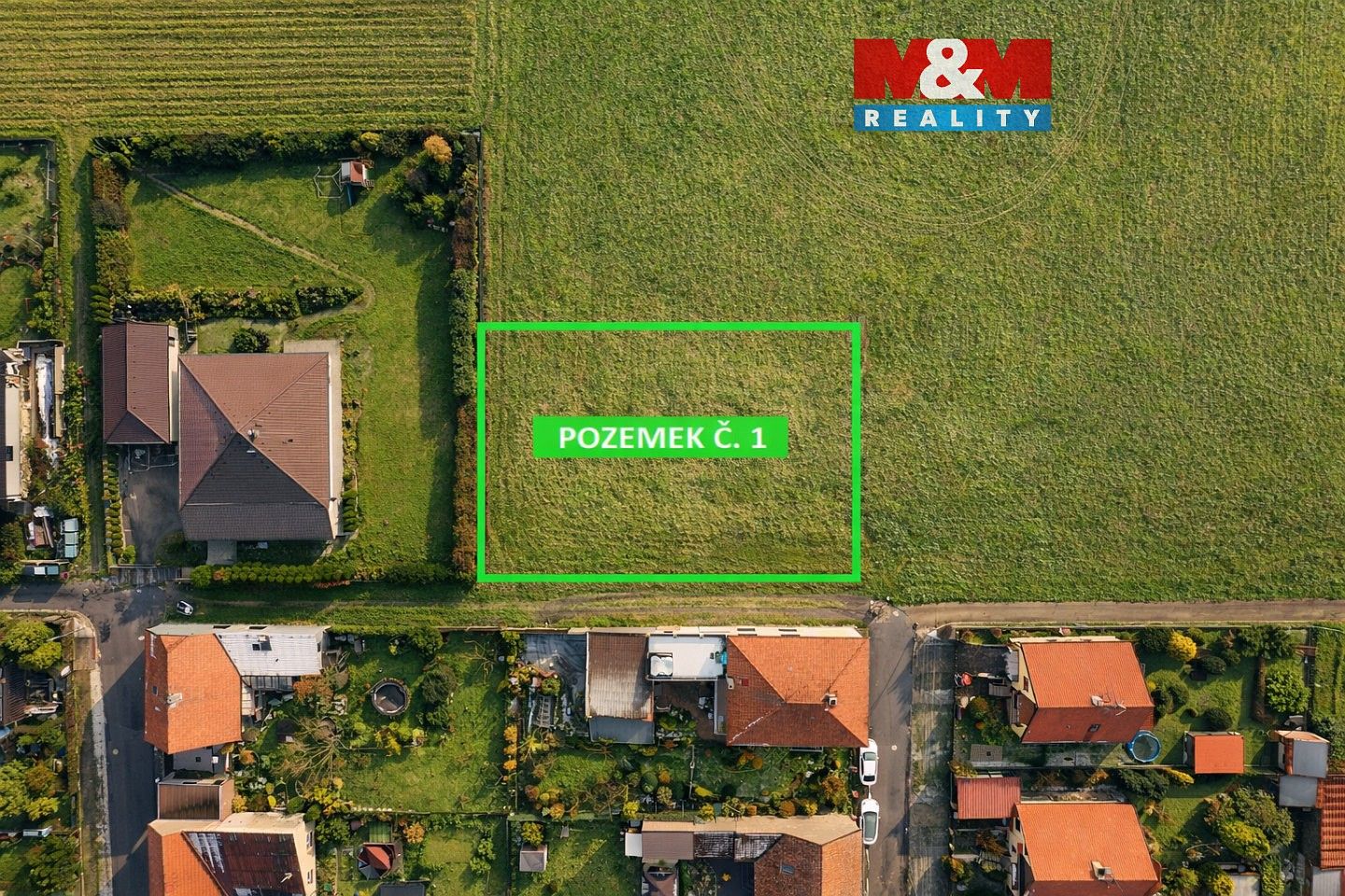 Pozemky pro bydlení, Chlumčany, okres Louny, Ústecký kraj - 1