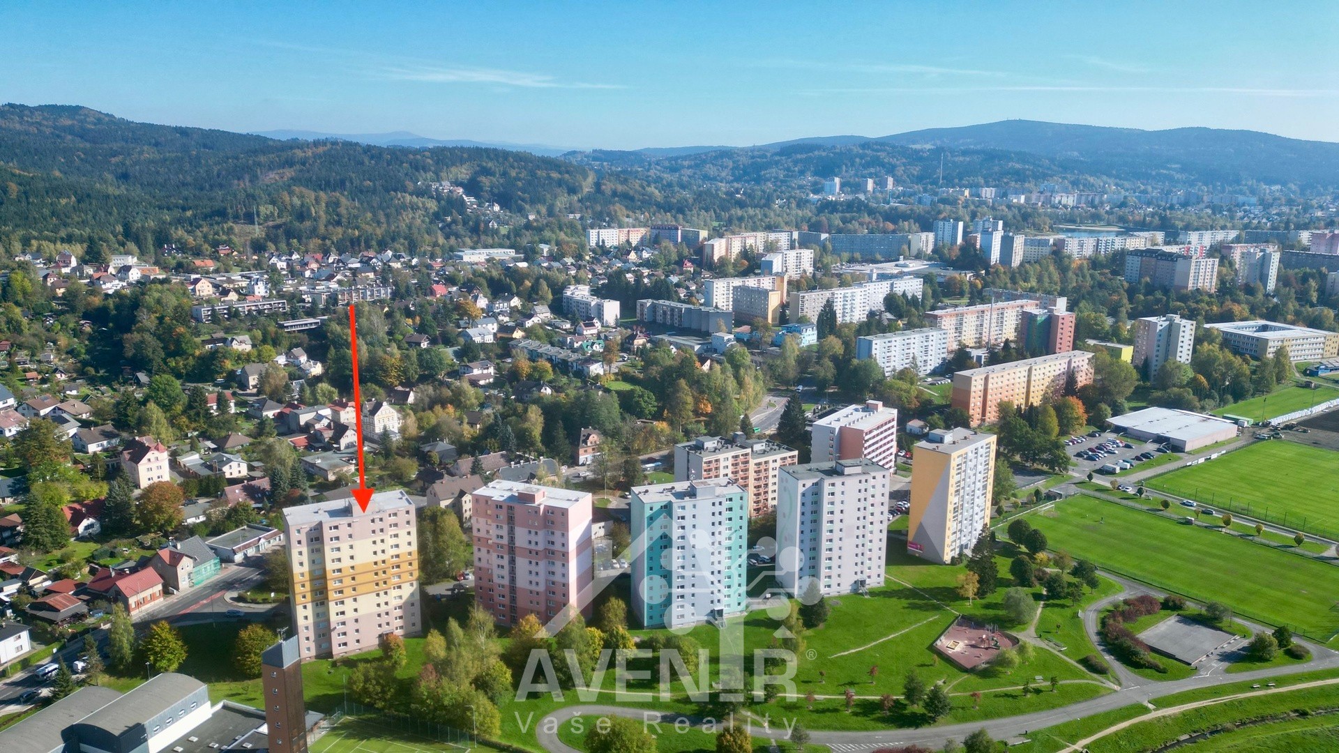 1+1, F. L. Čelakovského 4276, Jablonec nad Nisou Mšeno nad Nisou, 43 m² - 2