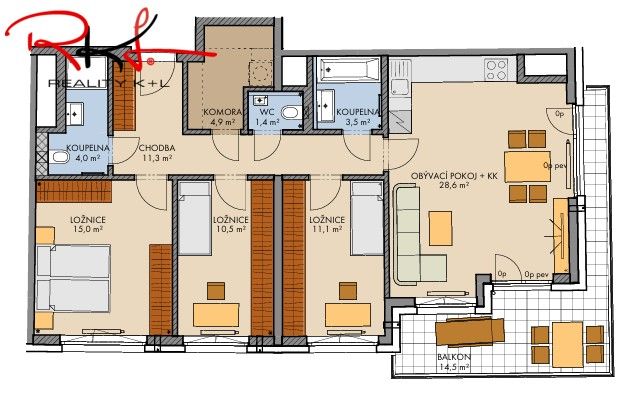 Prodej byt - Praha, 149 00