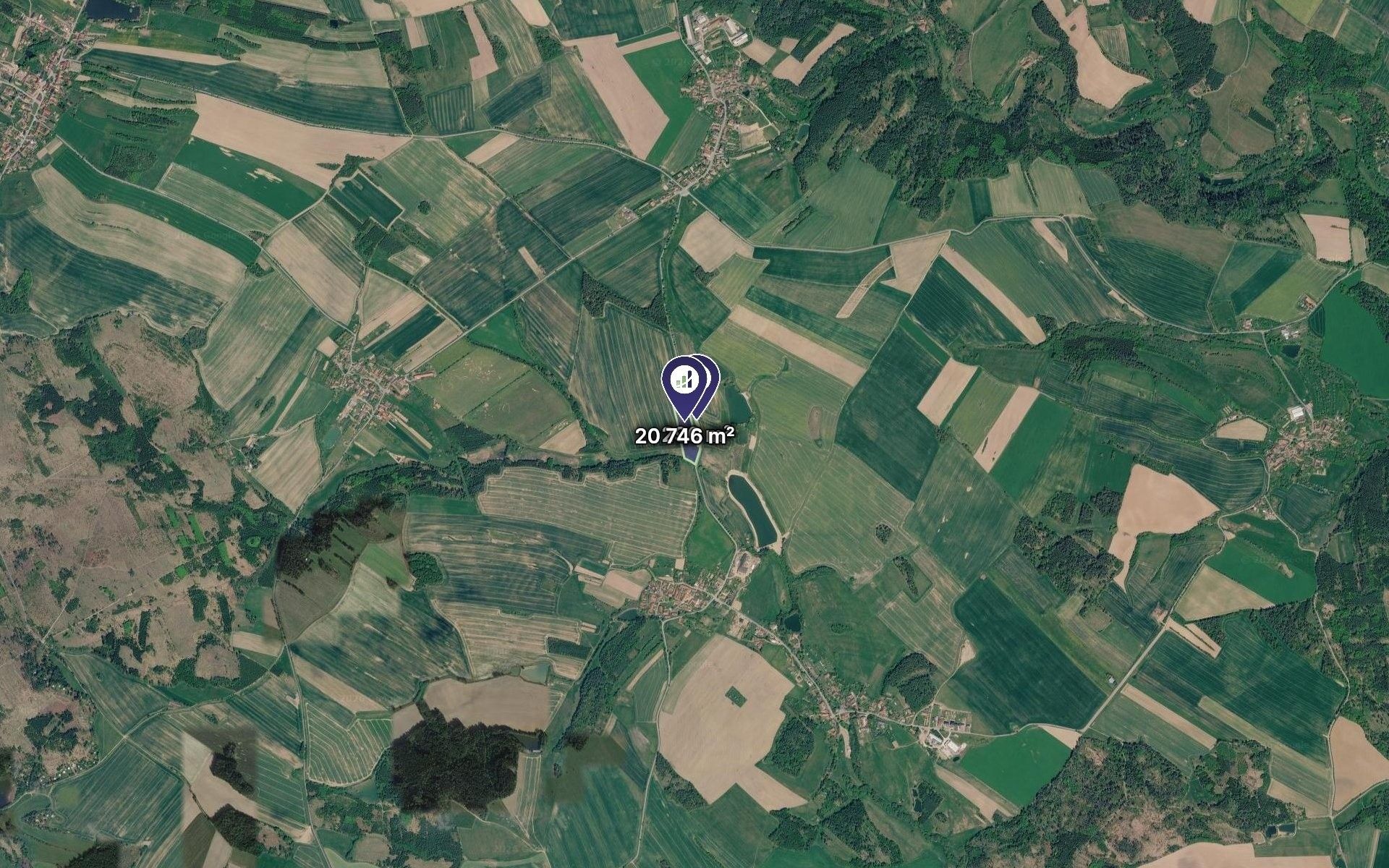 Prodej zemědělský pozemek - Rozseč, 21 042 m² - 2