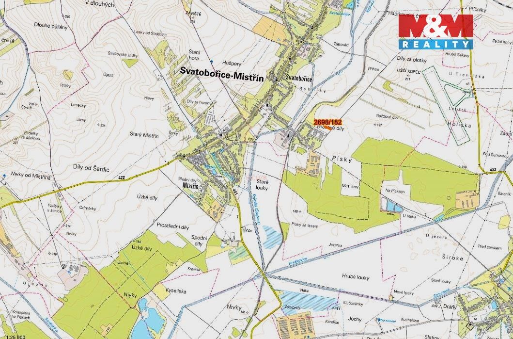 Prodej pozemek pro bydlení - Svatobořice, 696 04