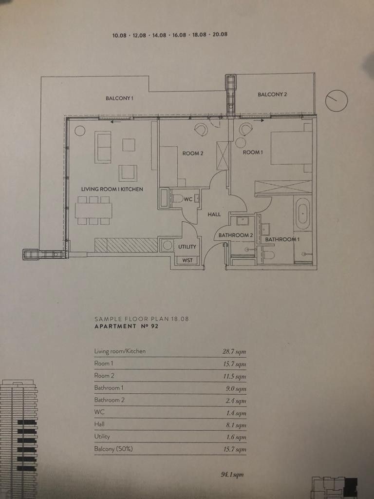 3+1, Frankfurt am Main Gallus Hessen 60327, 94 m² - 1