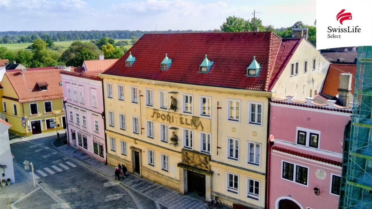 Činžovní domy, Masarykovo nám. , Třeboň I, 1 250 m² - 2