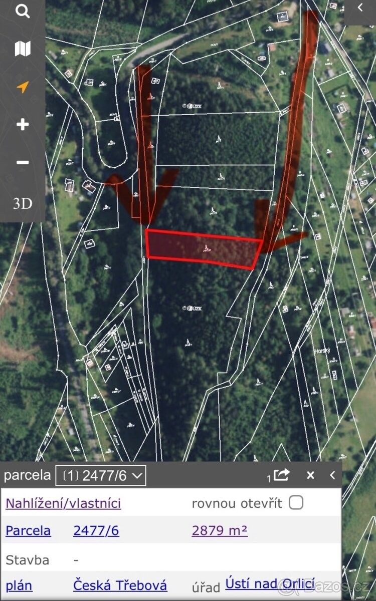 Pozemky pro bydlení, Česká Třebová, 560 02 - 2