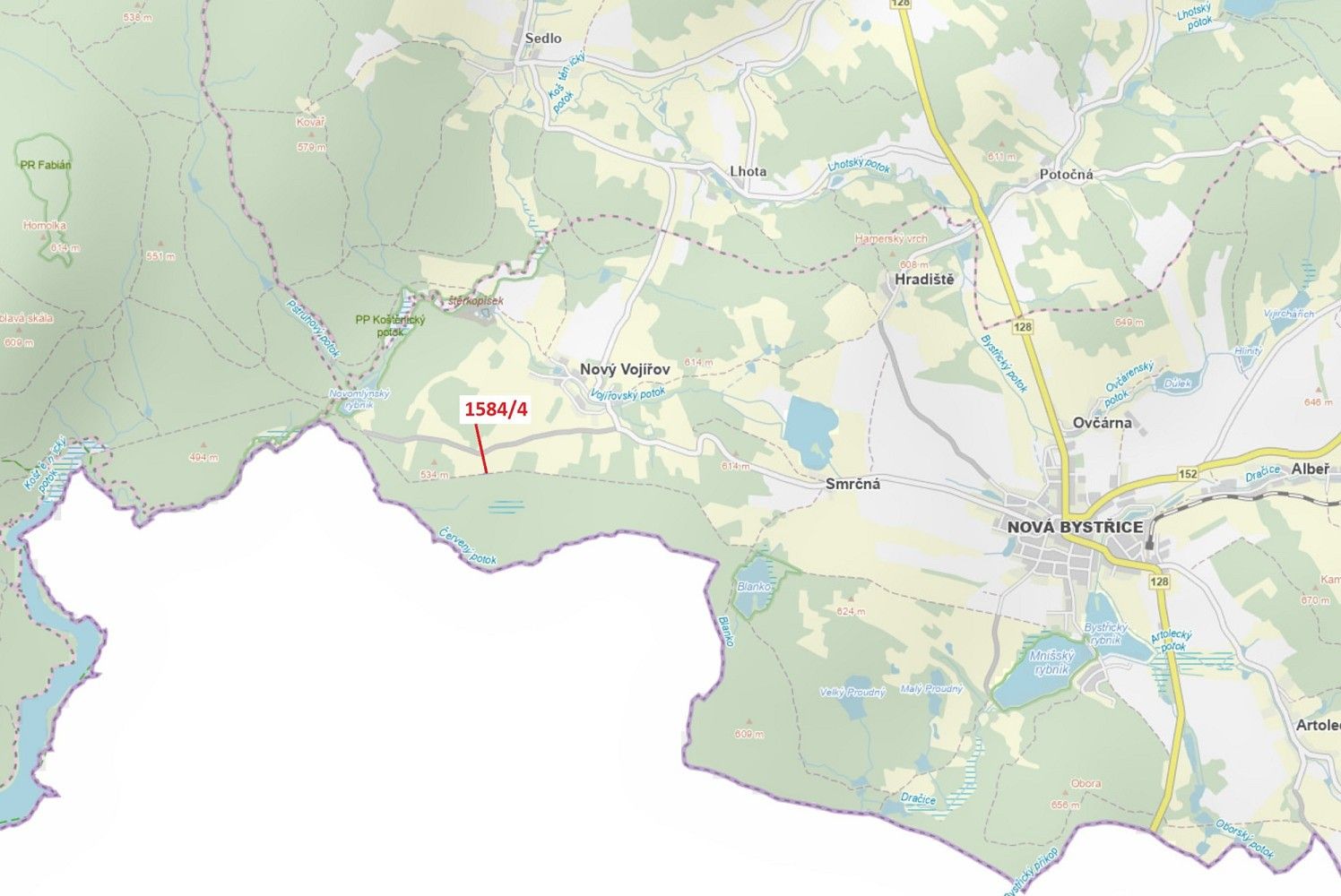 Les, 260 m²