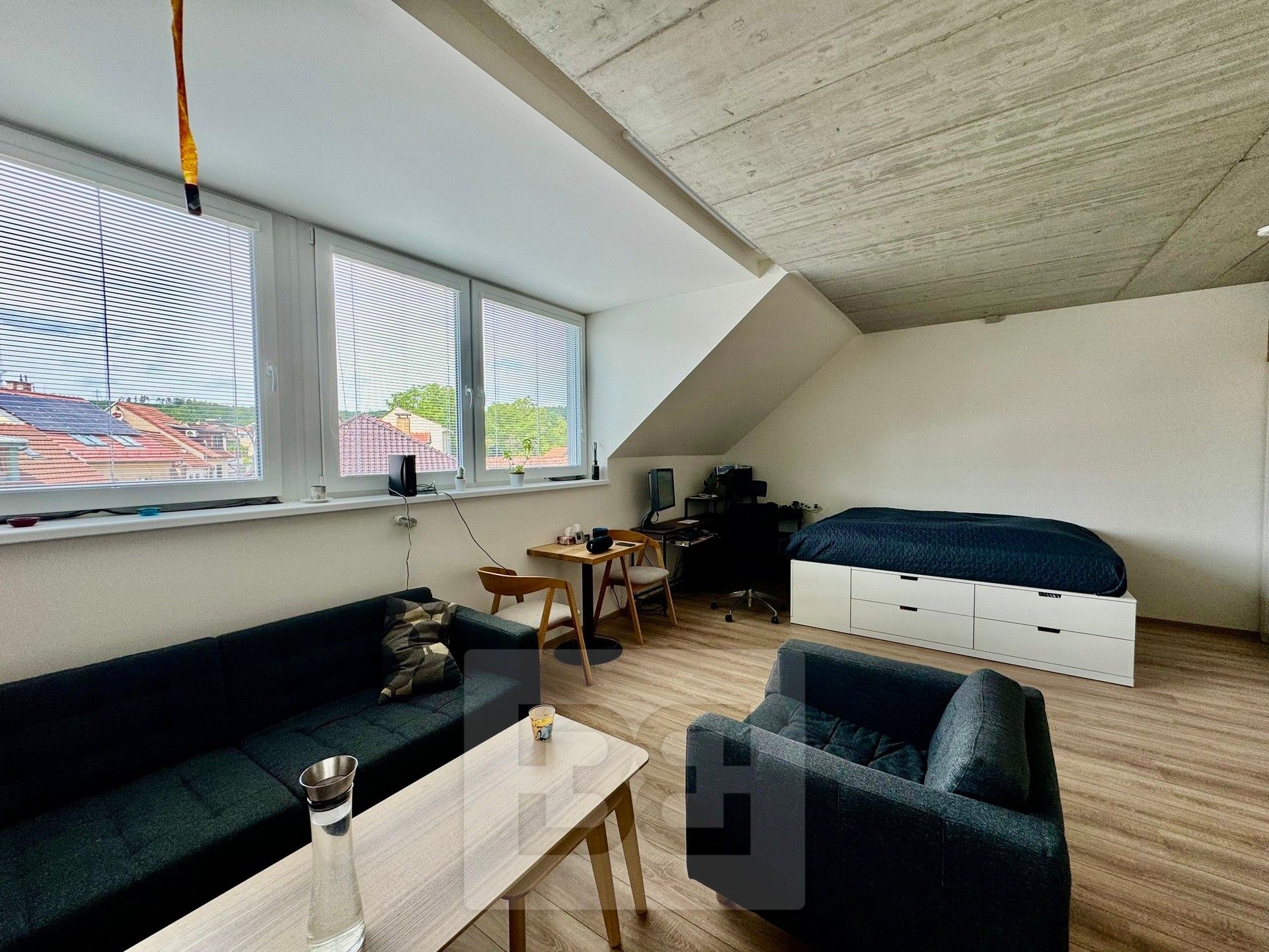 Pronájem byt 1+kk - Líšeň, Brno, 38 m²