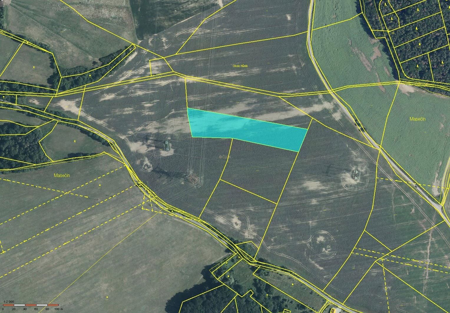 Zemědělské pozemky, Masečín, Štěchovice, 8 911 m² - 1