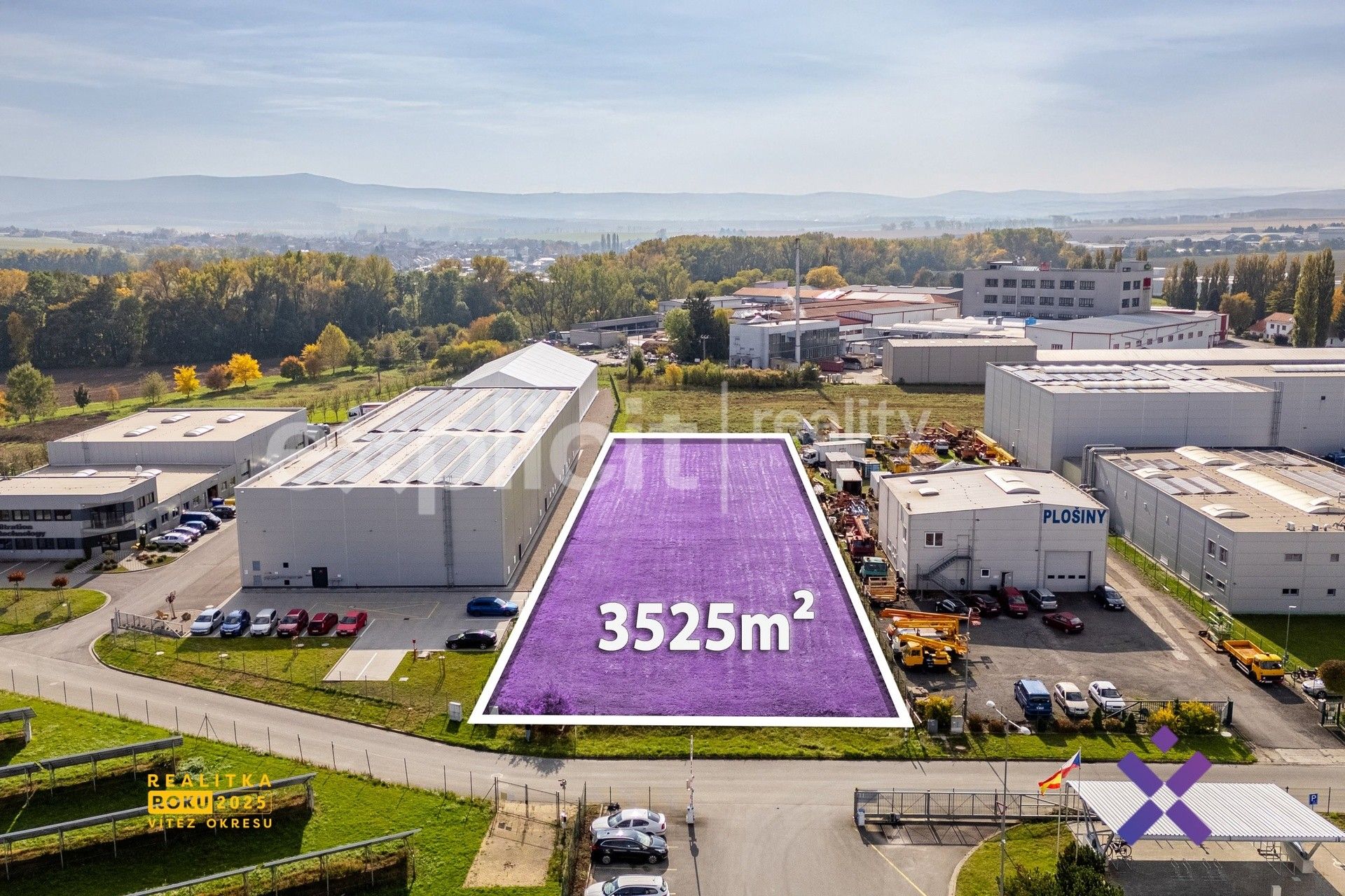 Komerční pozemky, U Dvora, Nivnice, 3 525 m²