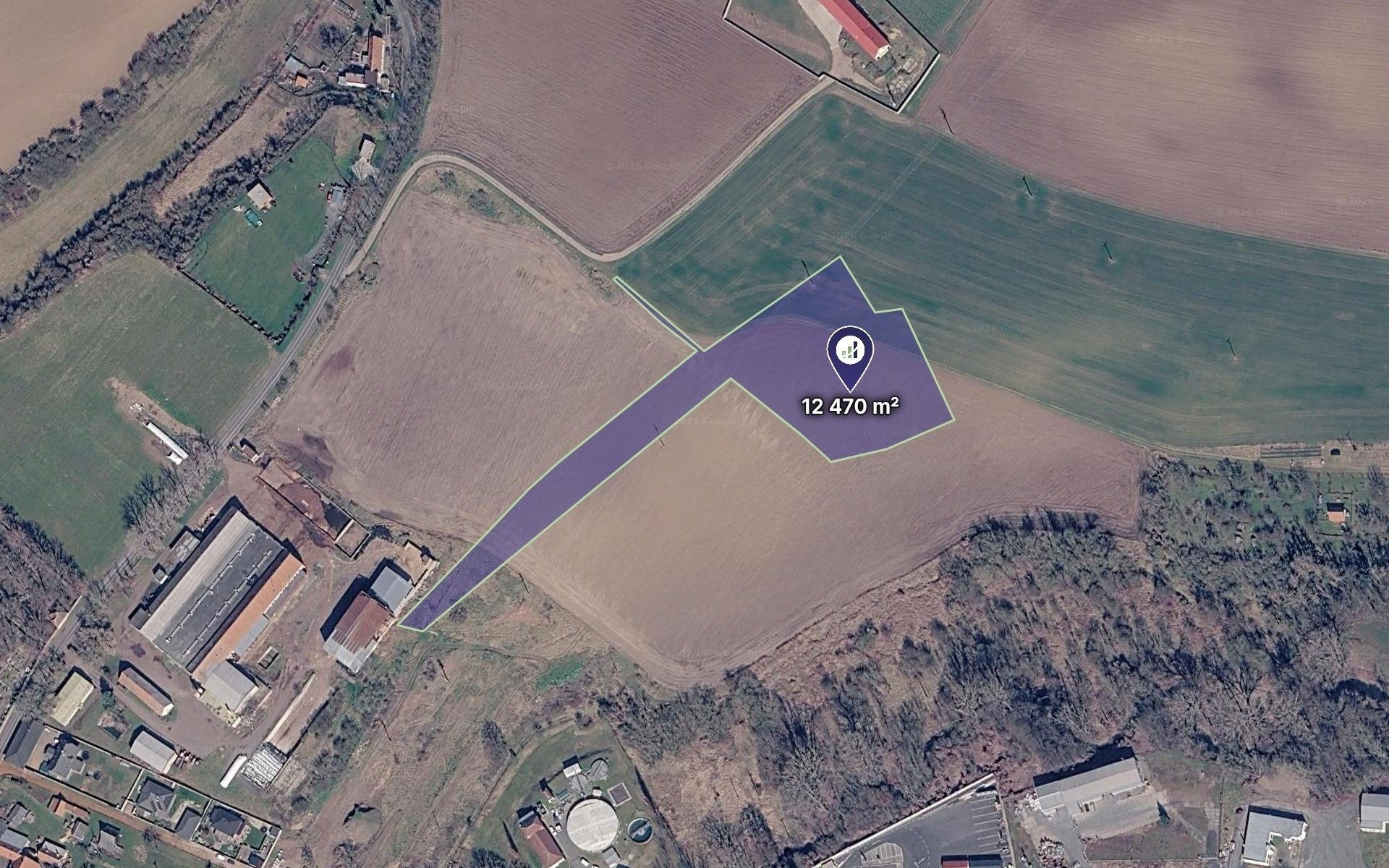 Zemědělský pozemek, 12 470 m²