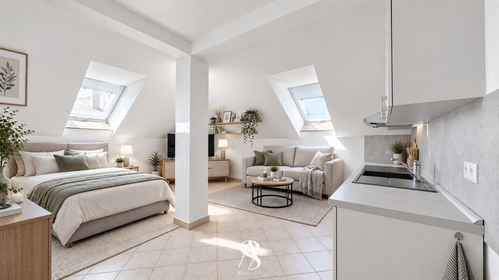 1+kk, Nerudova 1599, Lipník nad Bečvou I-Město, 28 m² - 2
