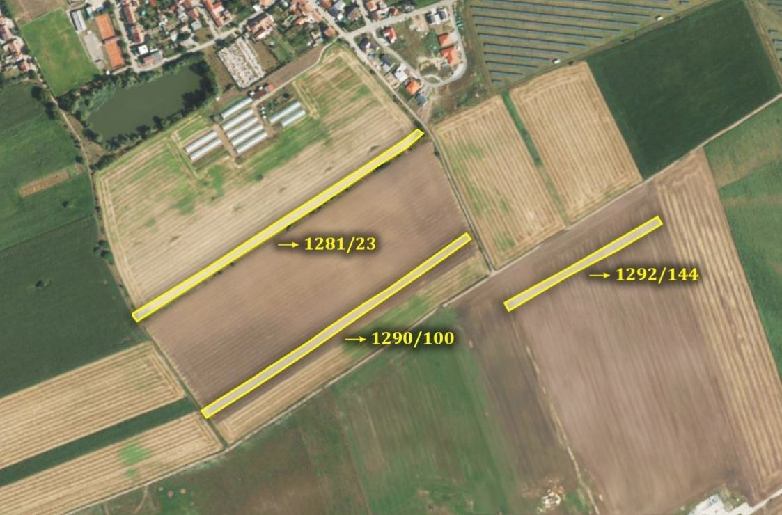 Prodej zemědělský pozemek - Ladná, 14 110 m²