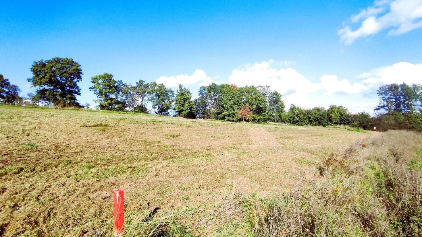 Stavební pozemek, Postupice – pohled 4