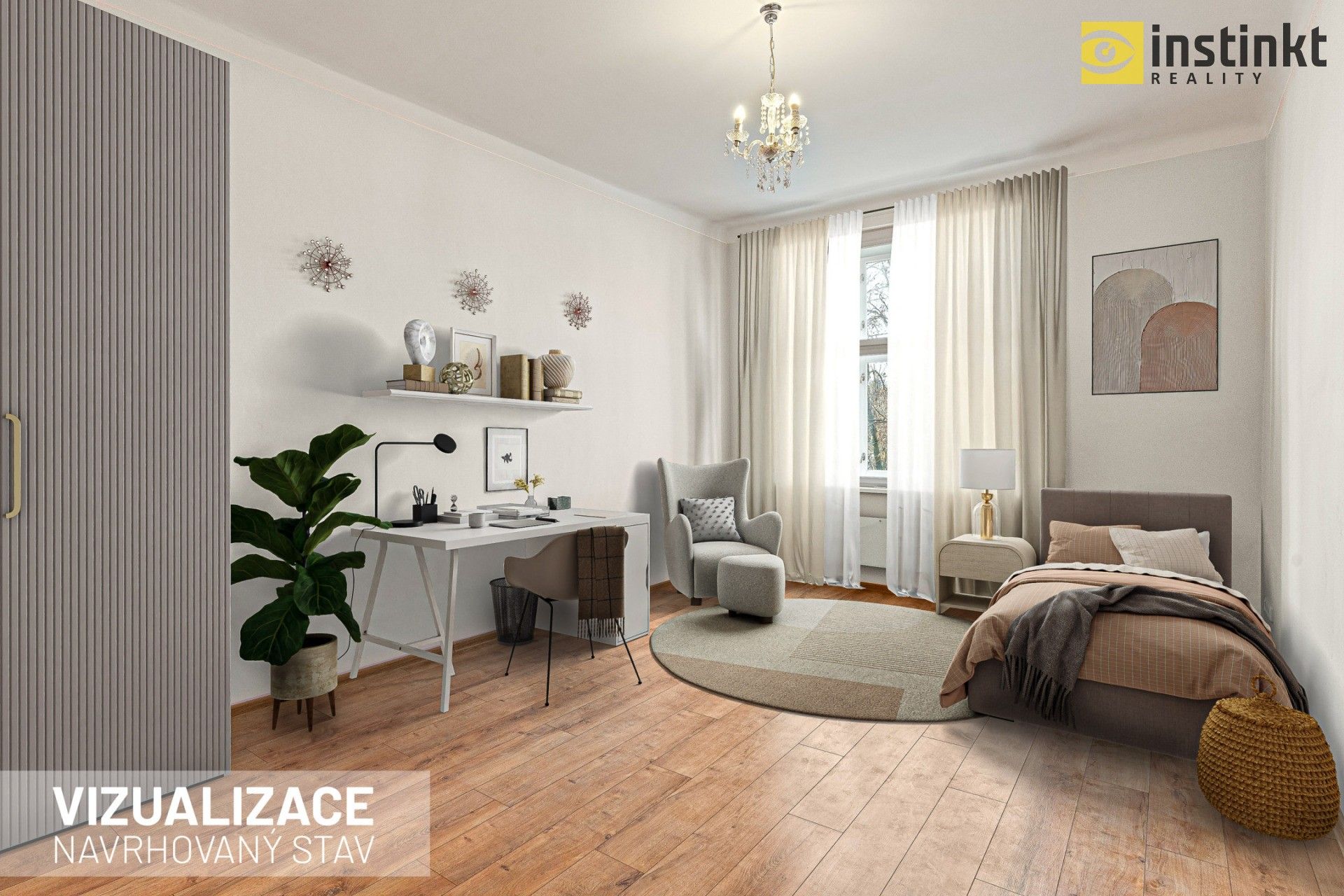 3+kk, Václavkova, Praha, 88 m²