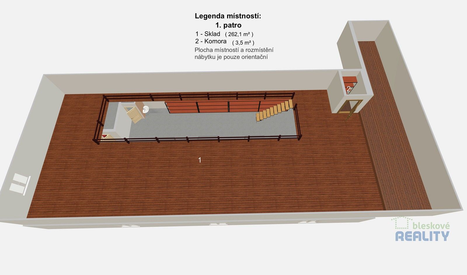 Sklad · 526 m² · Brandýs nad Labem-Stará Boleslav - Brandýs nad Labem, okres Praha-východ - 4
